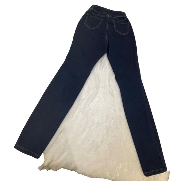 Jeans Stretchy Mid-Rise Straight Cut Size 12Fashion To Figure Perfect Condition - Picture 2 of 16